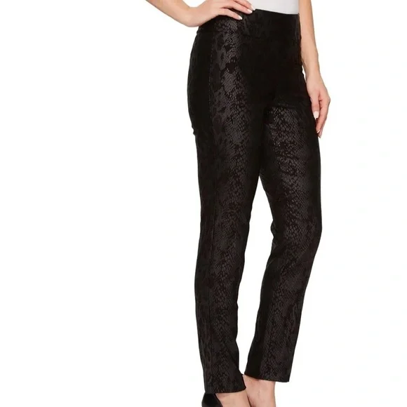 Krazy Larrry Python Pull On Pants Size 14 - Picture 3 of 13